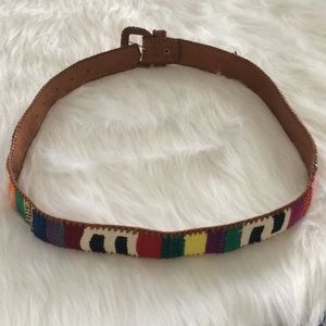 *Bright and colorful belt*